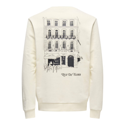 ONSCESC REG LS CREW SWEAT VD