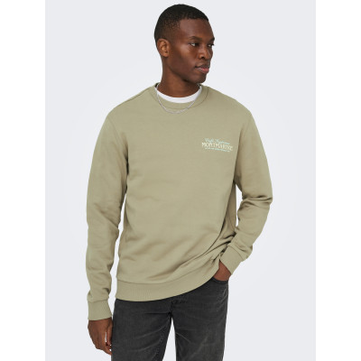 ONSCESC REG LS CREW SWEAT VD