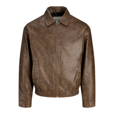 JJLEON PU BOMBER