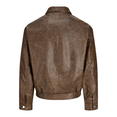 JJLEON PU BOMBER