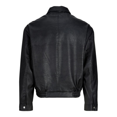 JJLEON PU BOMBER